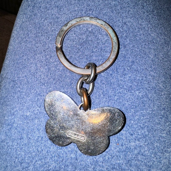 Coach Enamel Butterfly Keychain - Picture 2 of 2